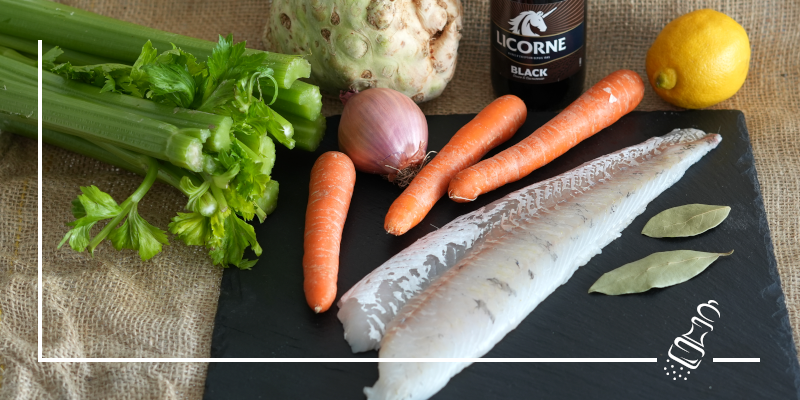 zanderfilet an biersauce