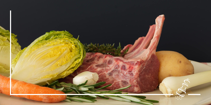 lammrack an kraeuterkruste mit whisky