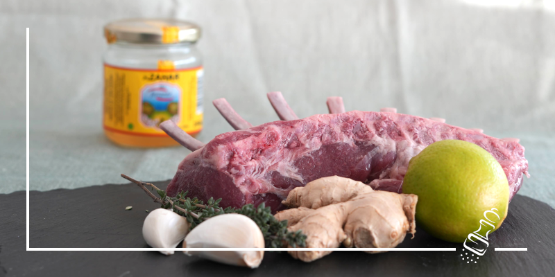 lammrack an limetten marinade
