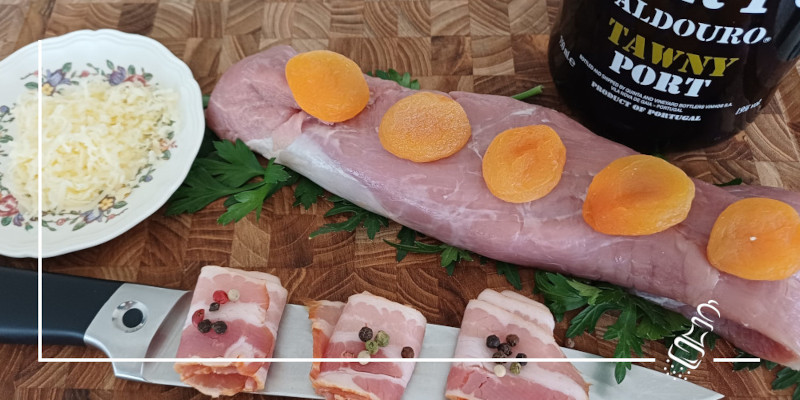 schweinefilet an portweinsauce