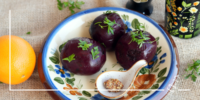 ranndensalat mit orangen
