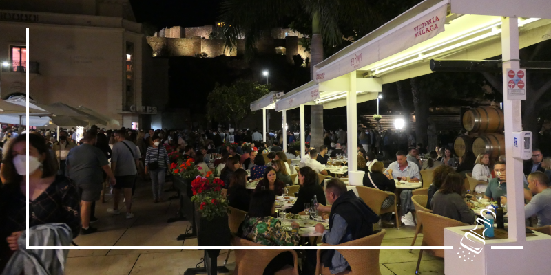 malaga stadt voller leben